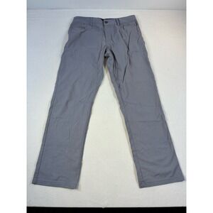 Johnnie-O Men's 34x32 Cloudbreak Bamboo Blend Performance Pants Grey